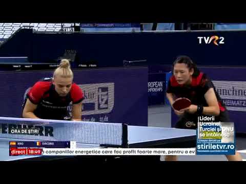 România are încă două medalii la Campionatul European de tenis de masă de la Munchen