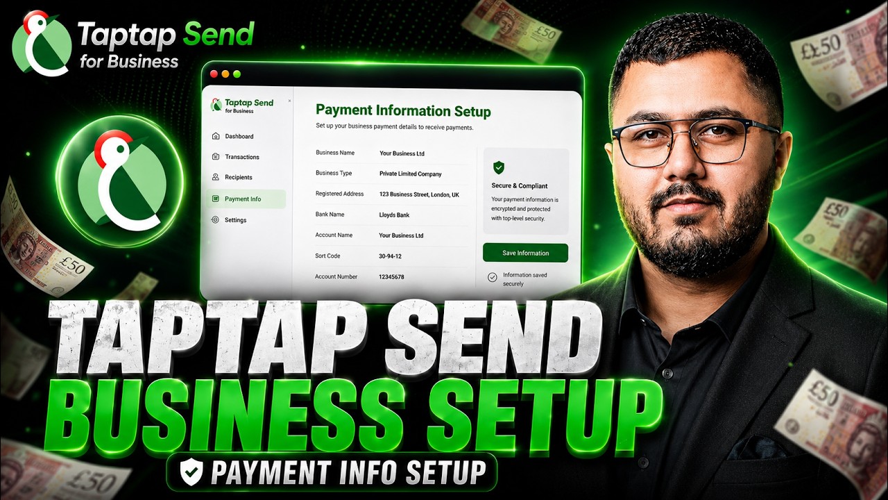 TapTap Send eBay payout setup video guide thumbnail
