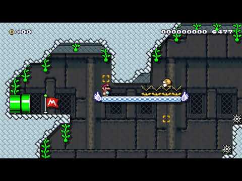 ꜒2-1˩ Mole Chamber by Kirr12 🍄 Super Mario Maker 2 #ado 😶 No Commentary