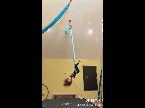 Little Mama’s (7) Drop (The McFive Circus - Aerial Hammock)