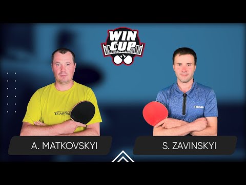 18:30 Andrii Matkovskyi - Serhii Zavinskyi West 3 WIN CUP 21.03.2024 | TABLE TENNIS WINCUP