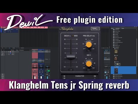 Klanghelm Tens jr spring reverb