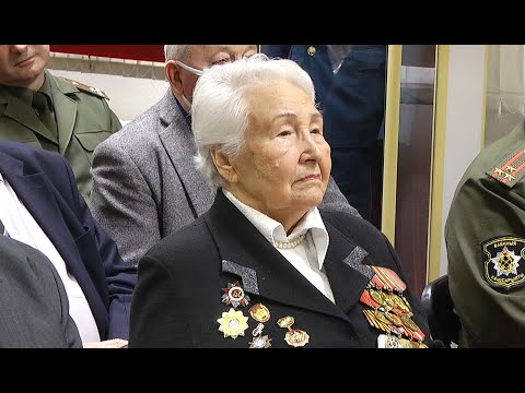 95-летие отметила ветеран Великой Отечественной войны Аэлита Самсонова видео
