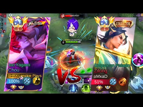 📌TOP 1 GLOBAL CHOU vs TOP 1 GLOBAL ZILONG | BATTLE OF THE TOP GLOBAL!!! LONZKIE vs DAXMA