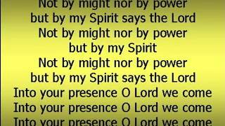 Into Your Presence - Lord we come not by the works we have done but by your grace