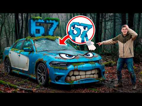 We Found 67 Brainrot’s Abandoned Car From Steal a Brainrot! Will it Run and Drive?