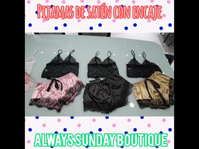 Vídeo relacionado con YiNi Lulu Conjunto de Pijama de satén de Seda para Mujer, 2 Piezas, con Botones, Manga Larga, Ropa de Dormir de Gran tamaño con Bolsillos, Amarillo (Yellow Chrysanthemum), S