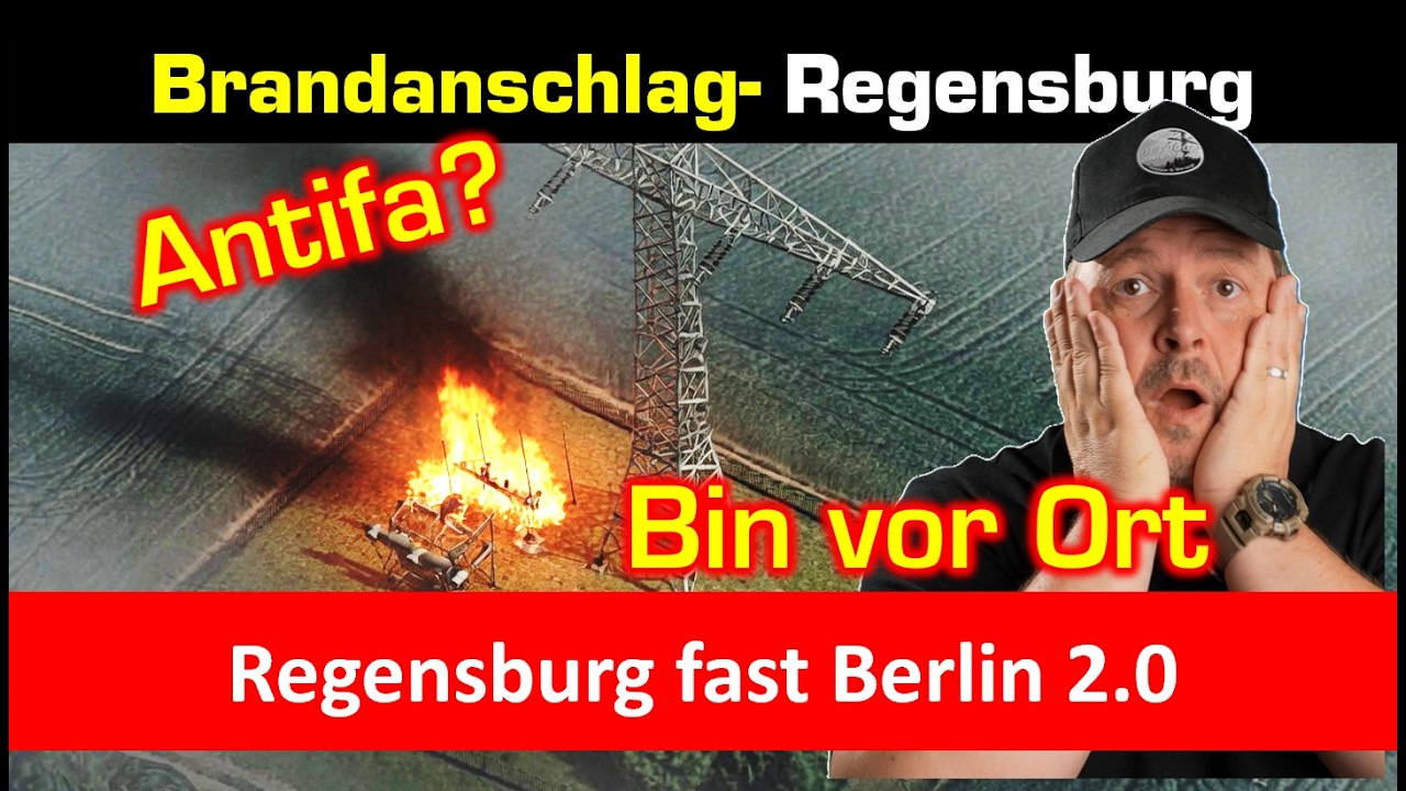 Brandanschlag Stromnetz Regensburg! - Berlin 2.0? - WIeder Antifa?
