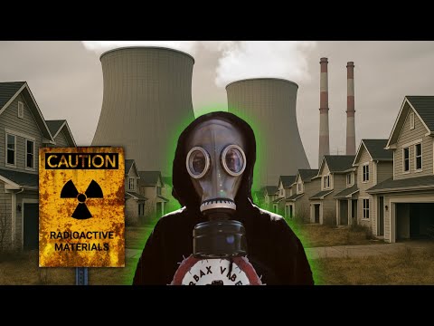 Exploring an Abandoned NUCLEAR Power Plant  Neighborhood!