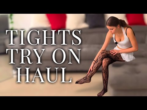 I'm disappointed... 😕 The big tights test! (Thermal, fishnet & colorful styles)