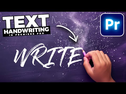 MOTION Blur TEXT ANIMATION In Premiere Pro