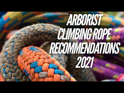 What is the best arborist climbing rope?