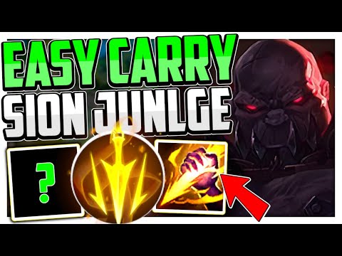 How to ACTUALLY Play Sion Jungle & CARRY! | Sion Jungle Guide Season 12 League of Legends