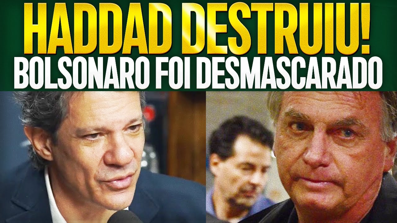 HADDAD HUMILHA BOLSONARO E FAZ REVELAÇÕES BOMBÁSTICAS NO FLOW AO VIVO! TODOS ENTRARAM EM CHOQUE!