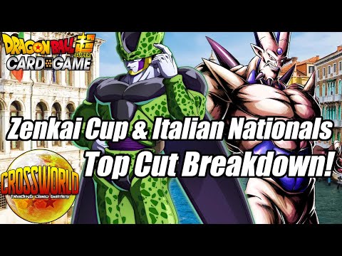 PPG Zenkai Cup & Italian Nationals Top Cut Breakdown & Meta Analysis! - Dragon Ball Super Card Game