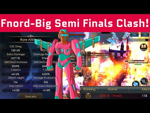 Fnord - Big Battle Of Guild Clash - Semi Finals - Legacy of Discord - TheFlock