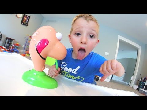Father & Son PLAY BOOGER GAME! / Gooey Louie!