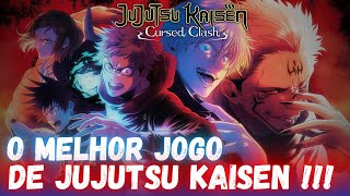 COMO EU AINDA NÃO TINHA JOGADO ISSO ??? | Jujutsu Kaisen Cursed Clash DEMO | PT-BR