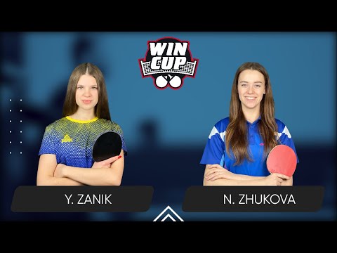 18:30 Yulianna Zanik - Nadiia Zhukova West 3 WIN CUP 09.07.2024 | Table Tennis WINCUP