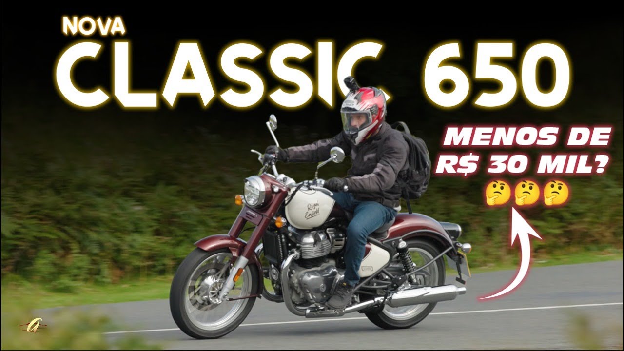 ROYAL ENFIELD CLASSIC AGORA COM 47 CV! Vai fazer sucesso no Brasil?