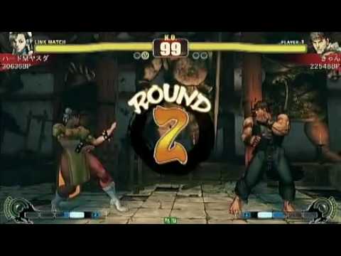 SF4:Hard M Yasuda (Ch) vs Kyan (Ry)  - Qualifiers - Japan National Tournament