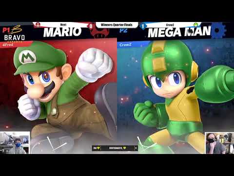 Saturday Smashdiac 1 [SSBU Tournament] - Neet (Mario) vs. CrowZ (Mega Man) Winners Quarters