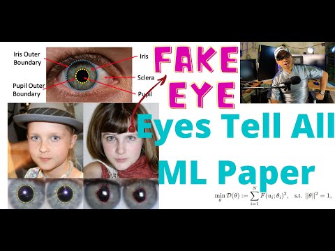 26-Paper Explained - Eyes Tell All  - Detect Fake AI generated faces ( Computer Vision / GANs )