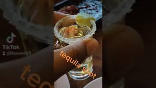 tequila shot with fire