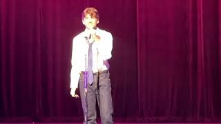 Max Marcus sings Put your head on my shoulders