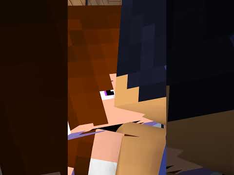 Steve Craft - ♪ TheFatRat & Maisy Kay -The Storm // DIAMOND APHMAU & AARON MEME // Minecraft #animation #shorts