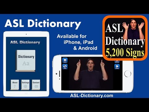ASL Dictionary video