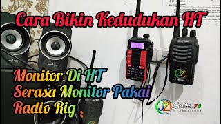 Download lagu Tutorial /Cara bikin Kedudukan HT, Monitor Lewat HT Serasa Monitor Pakai Rig, JZsudio73_productions mp3