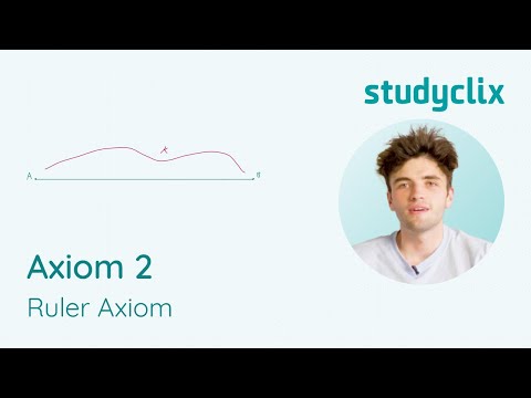 2. Maths Axiom 2 - Ruler Axiom; Leaving Cert, Junior Cert/Junior Cycle Geometry Proof