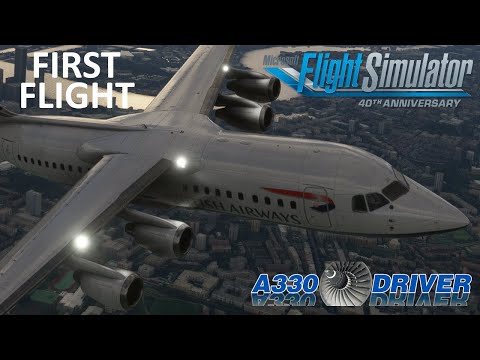 The last high end airliner that missed in my collection: JF BAE146 FIRST FLIGHT | Real Airline Pilot