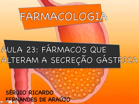 Curso de Farmacologia: Aula 23 - Farmacologia gastrica - Fisiopatologia