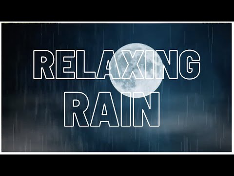 Rumore della Pioggia che cade con la luna.