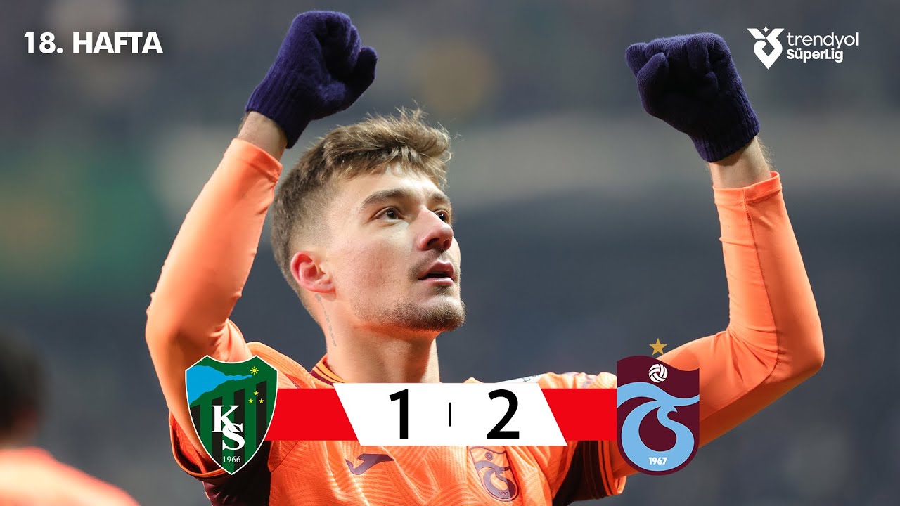 Kocaelispor vs Trabzonspor Highlights