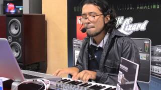 NAMM 2013: Thiago Pinheiro demos the Lounge Lizard EP-4 electric piano