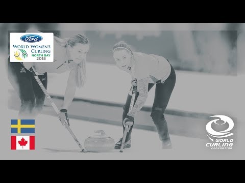 Sweden v Canada  - Round-robin - Ford World Women's Curling Championships 2018