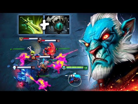 35Kills Mega Creep Comeback Phantom Lancer Butterfly + Skadi Hard Carry Dota 2🔥