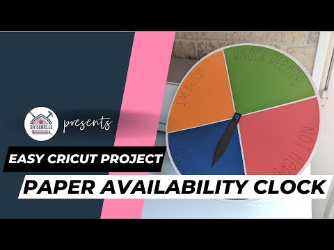 How to Make a Paper Clock with the Cricut Maker 3: Fun DIY Home Decor!