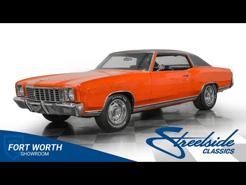 1972 Chevrolet Monte Carlo (CC-2022876) for sale in Ft Worth, Texas
