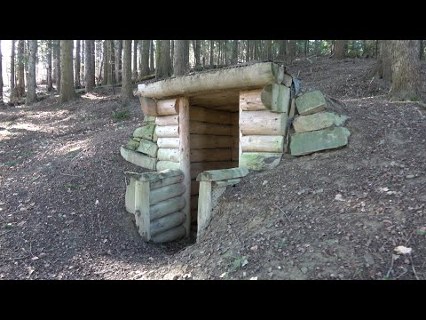 Ziemianki z bitwy o Przełęcz Dukielską - Vyšný Komárnik - Słowacja