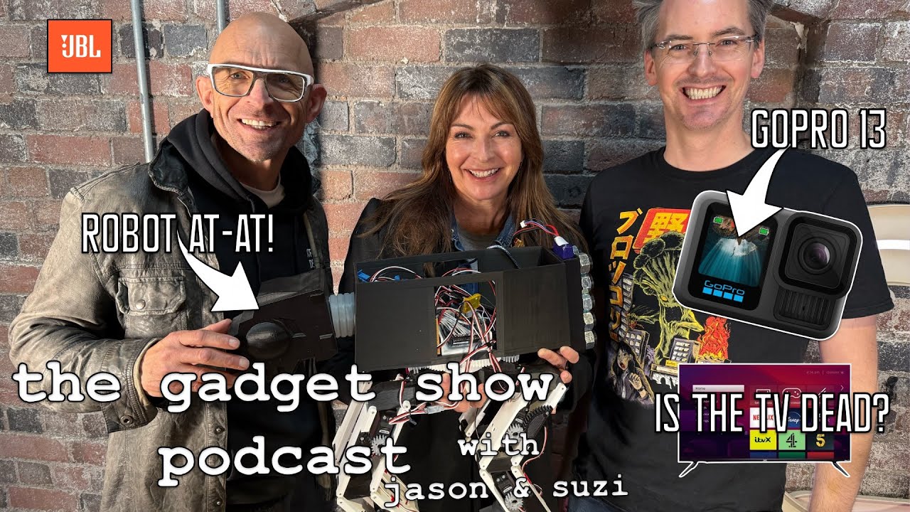 The Evolution of TV: From CRT to Streaming, James Bruton & GoPro13 | The Gadget Show Podcast S2E4