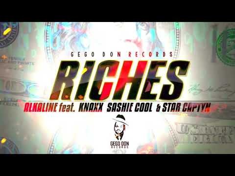 Alkaline feat  Knaxx, Sashie Cool & Star Captyn   Riches Cover Video Prod  by Gegodon Record
