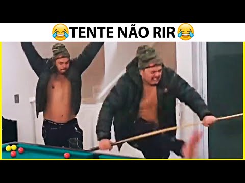 😂mítico foi quebrar o taco e KKKKKKKKKKKKKKKKKKK | TENTE NÃO RIR - PODPAH SEM CONTEXTO - SINUCASTIGO
