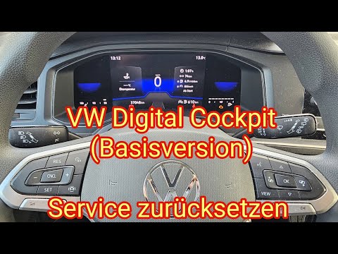 Service zurücksetzen beim VW Digital Cockpit (Basisversion), so einfach geht es, Volkswagen Polo AW