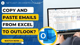 How to Copy Emails From Excel to Outlook | Copy and Paste Emails From Excel to Outlook?