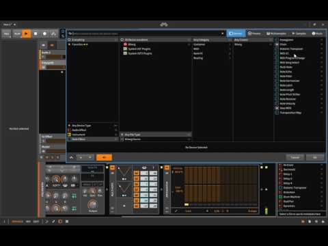 Making Chaos in Bitwig 2.0
