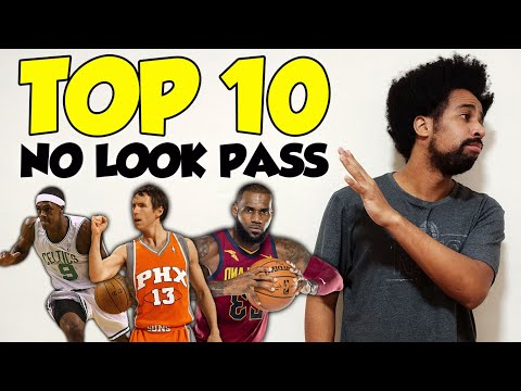 TOP 10 PASSES SEM OLHAR MAIS HUMILHANTES DA NBA! - NO LOOK PASS!